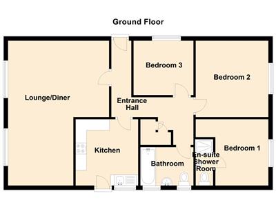 2D Floor Plan 97 Cefn y Gader, Morfa Bychan - all 